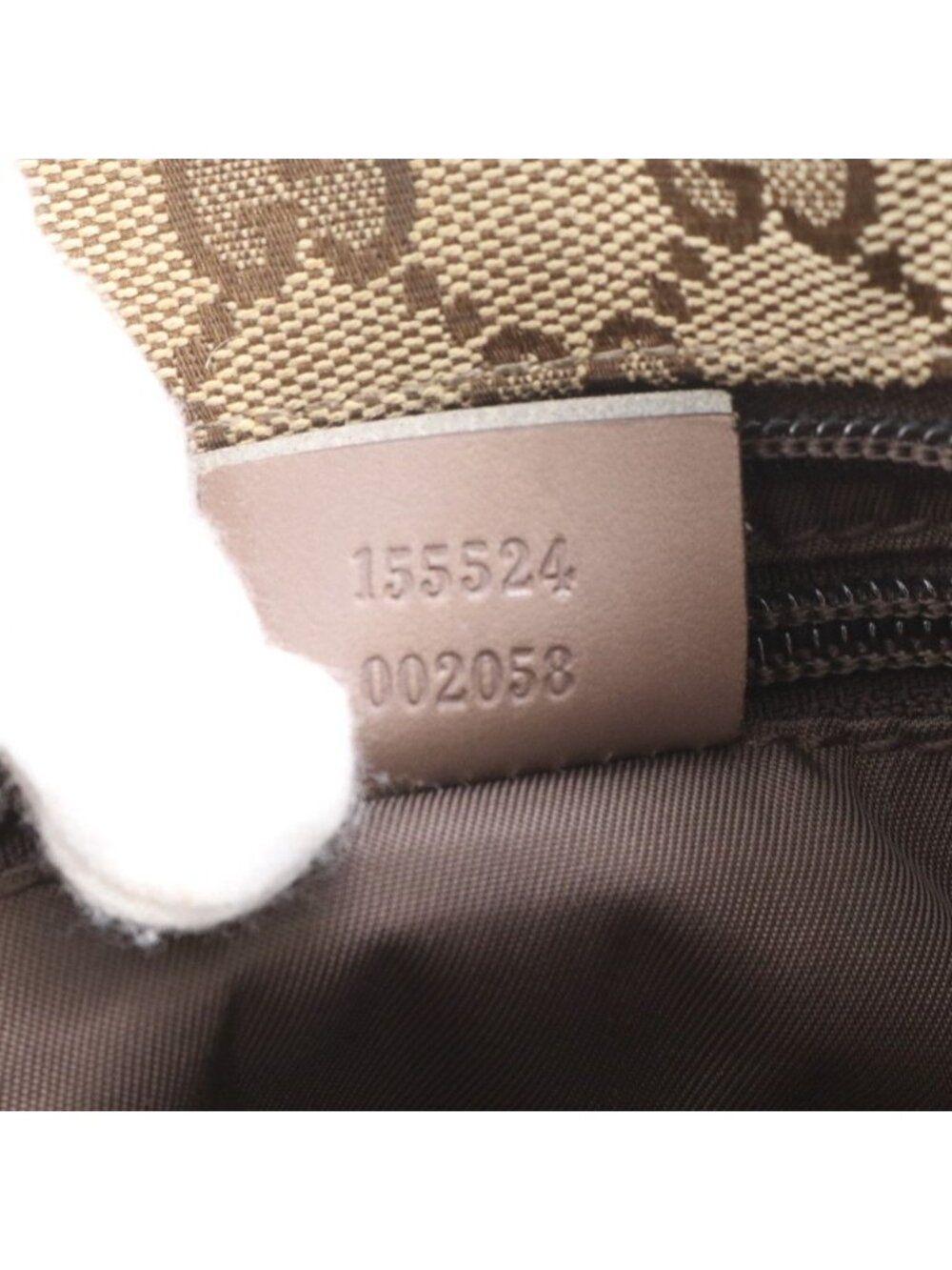 ★SOLD★ Gucci GG Canvas Leather Tote Shoulder Hand Ebm - Picture 14 of 14